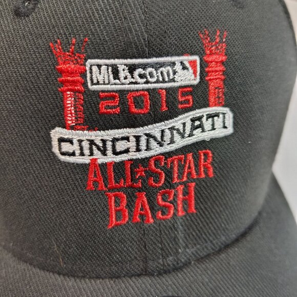 Cincinnati Reds All Star Bash Baseball Cap Small Medium New Era 39Thirty 2015 - Picture 2 of 11